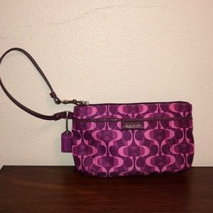 Coach wristlet